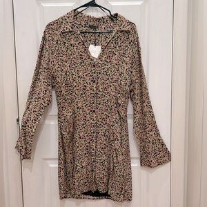 ZARA BUTTONDOWN DRESS